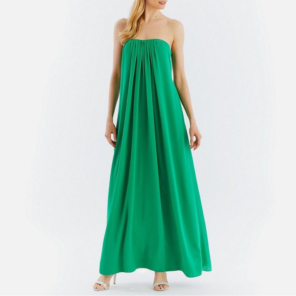 Nicole Miller New York Soufflé Chiffon Gown
